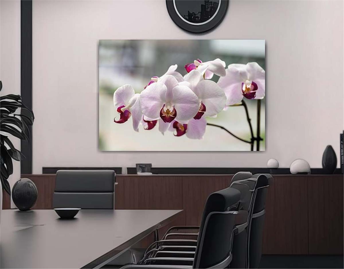 Horizontal Natured-Themed Tempered Glass Wall Art 313