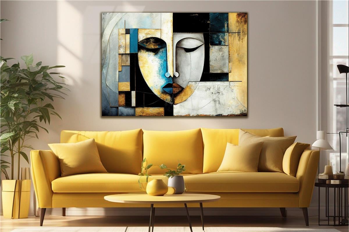 Sanat Temalı Cam Tablo 290