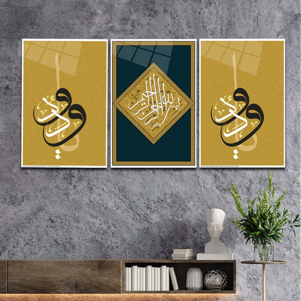 3er Set mit Religion Thema
