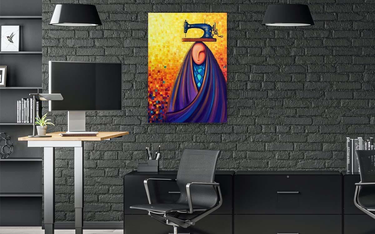 Tempered Glasss Wall Arts Art-Themed