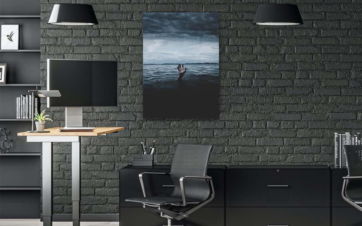 Tempered Glasss Wall Arts Natured-Themed