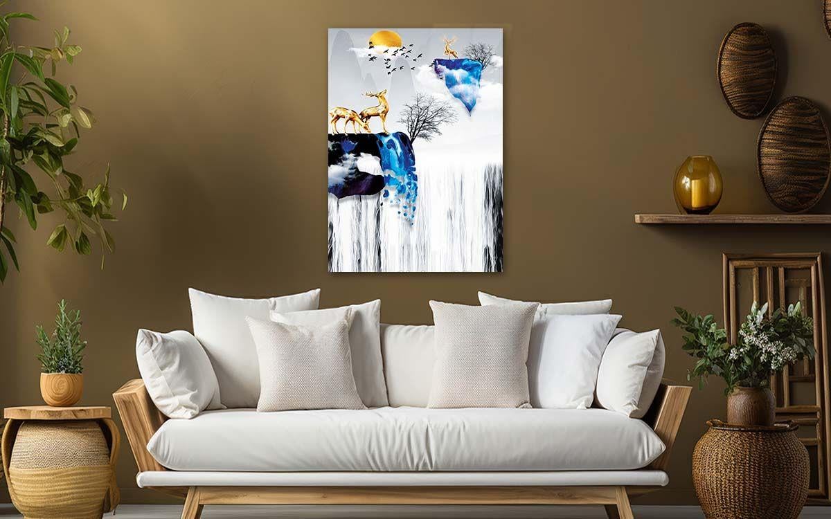 Tempered Glasss Wall Arts Art-Themed