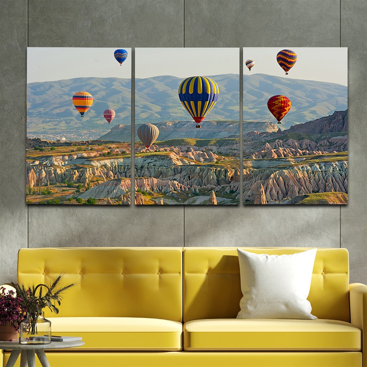 SANAT TEMALI CAM TABLO SETİ