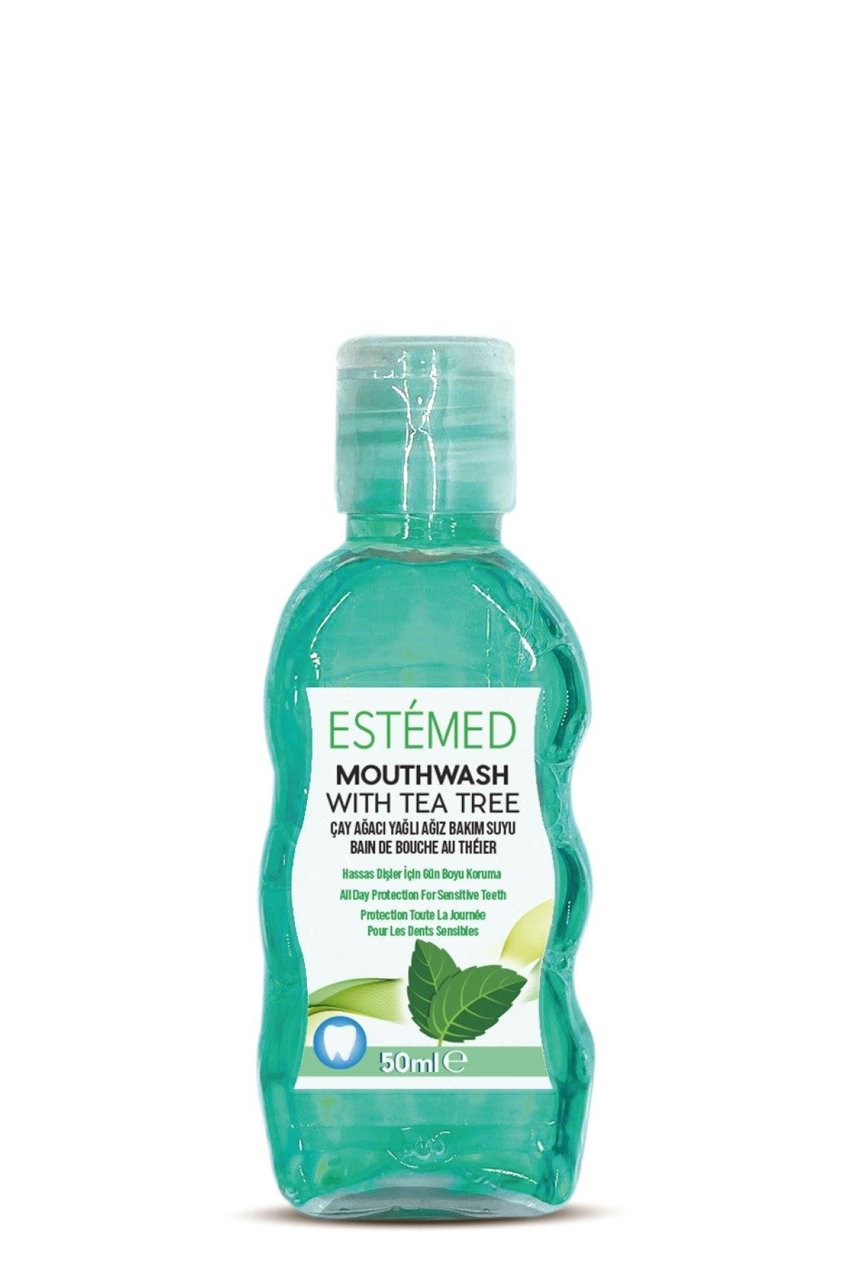 Estemed Çay Ağacılı Gargara-Mouthwash With Tea Tree 50ml