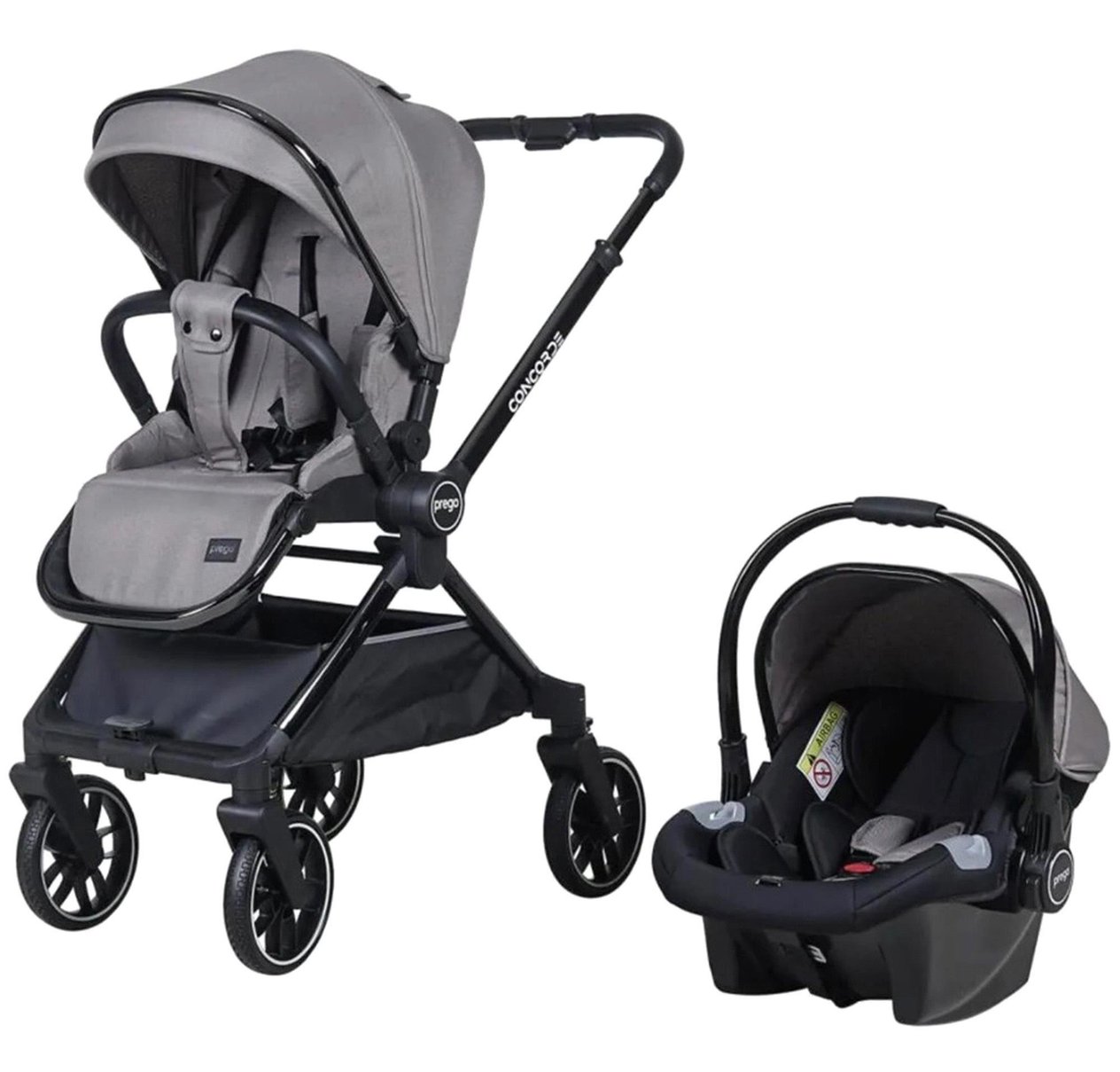 Prego 2067 Concorde Travel Sistem Bebek Arabası Yeni Bej