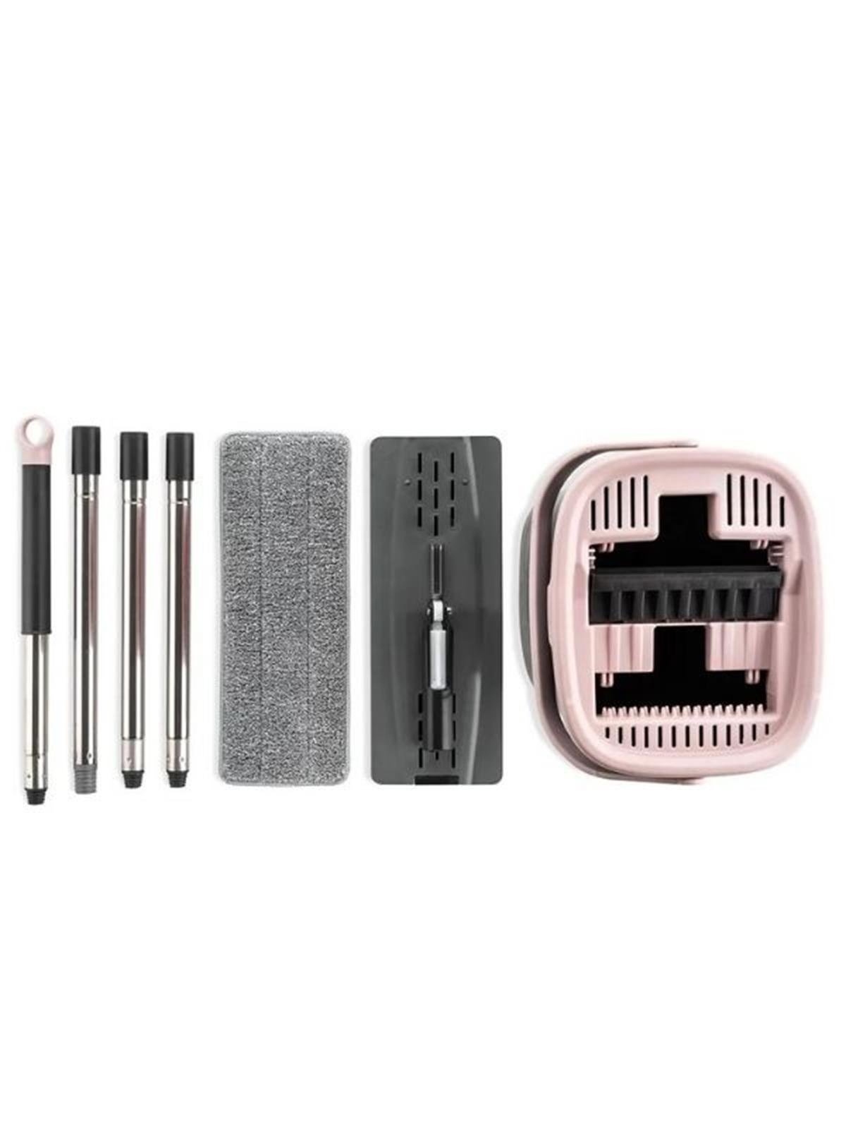 Sillgech Compact Tablet Mop Temizlik Paspas Seti Siyah-pembeSillgech Compact Tablet Mop Temizlik Paspas Seti Siyah-pembe