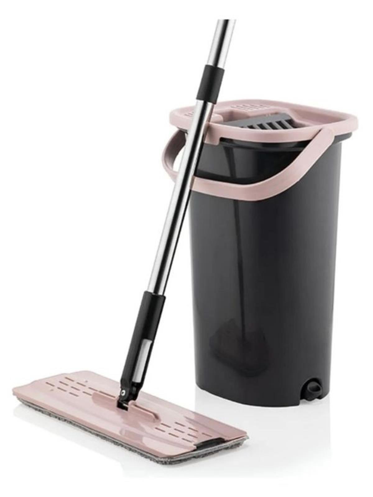 Sillgech Compact Tablet Mop Temizlik Paspas Seti Siyah-pembeSillgech Compact Tablet Mop Temizlik Paspas Seti Siyah-pembe