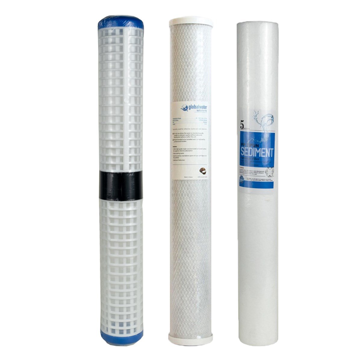 Aquames - 20'' Bina girişi 3'lü Filtre SetiAquames - 20'' Bina girişi 3'lü Filtre Seti