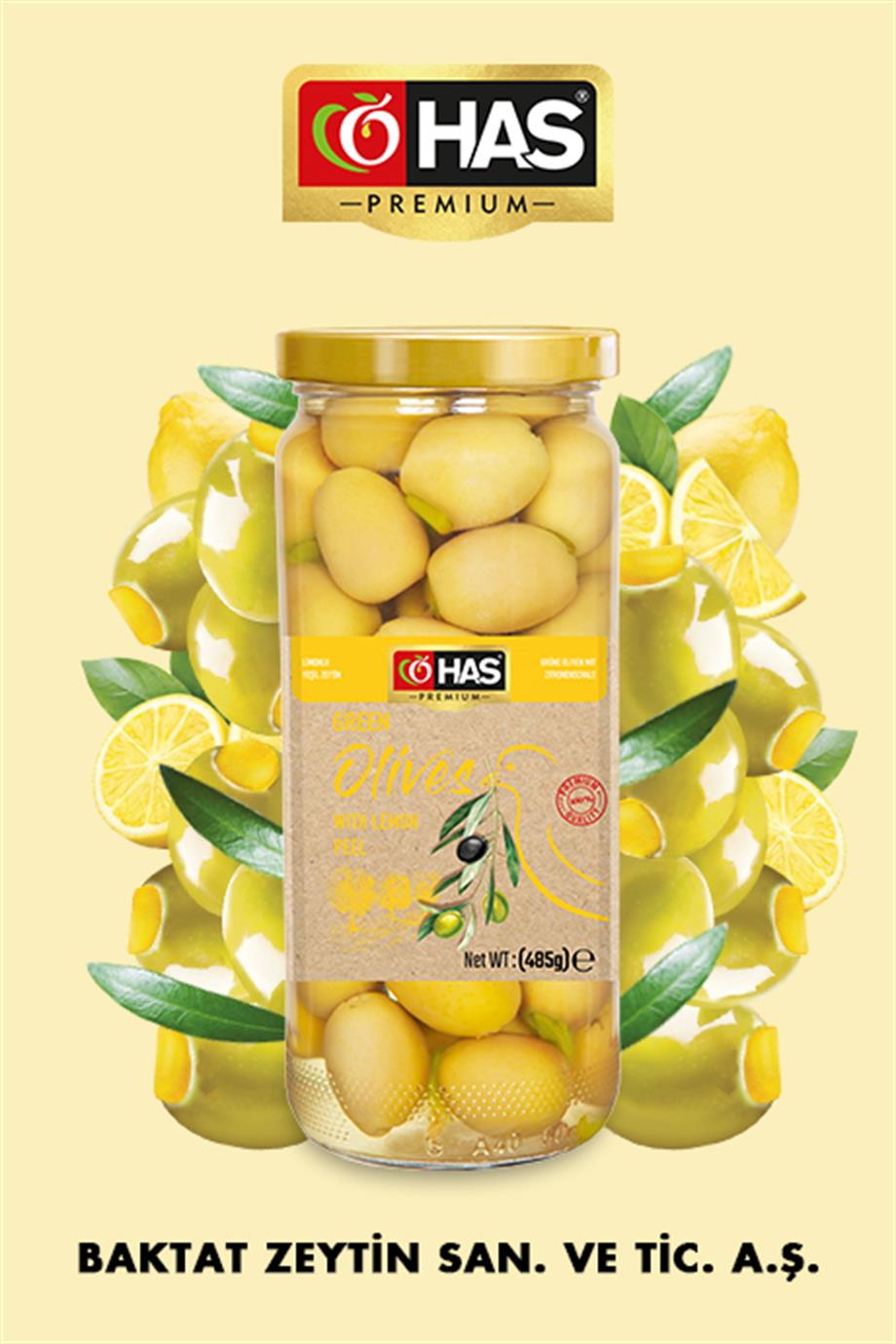 Limon Dolgulu Yeşil Zeytin 500cc