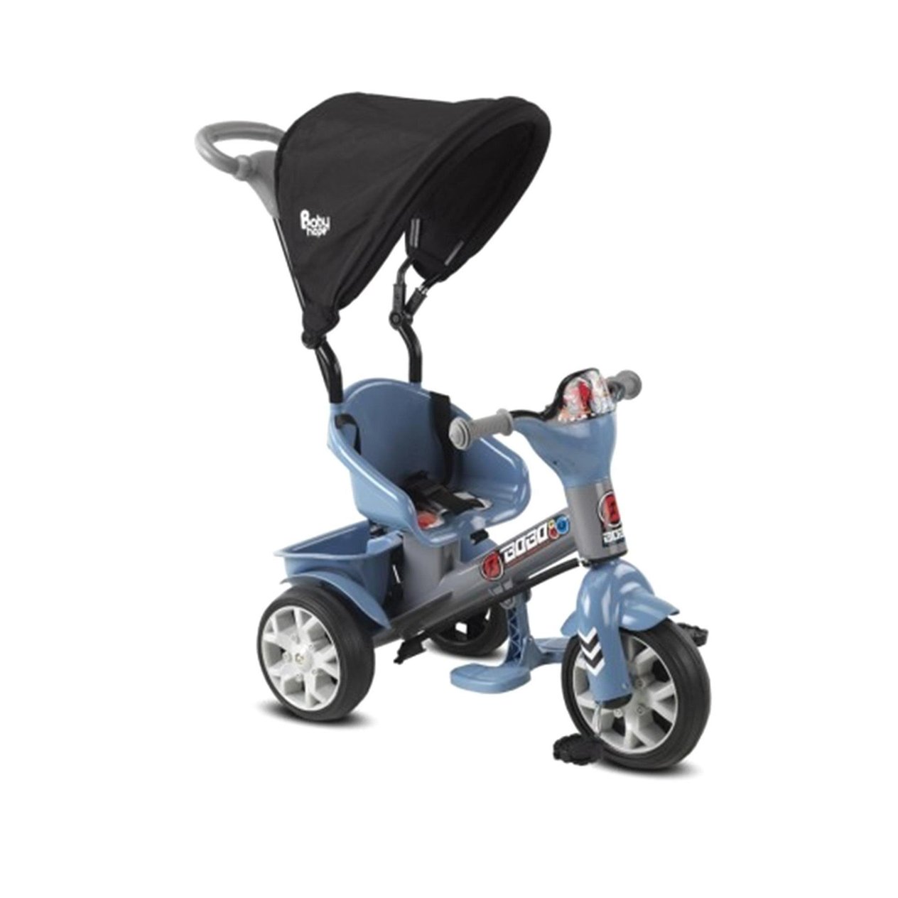 Babyhope Bobo Speed Tenteli Bisiklet Mavi/Gri 121