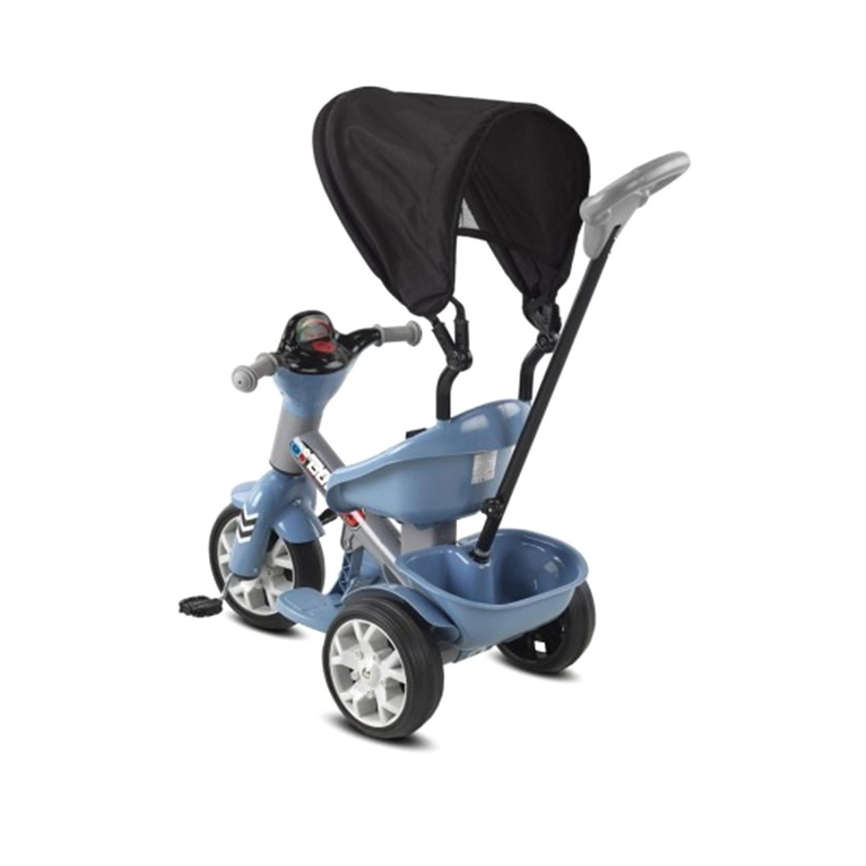 Babyhope Bobo Speed Tenteli Bisiklet Mavi/Gri 121