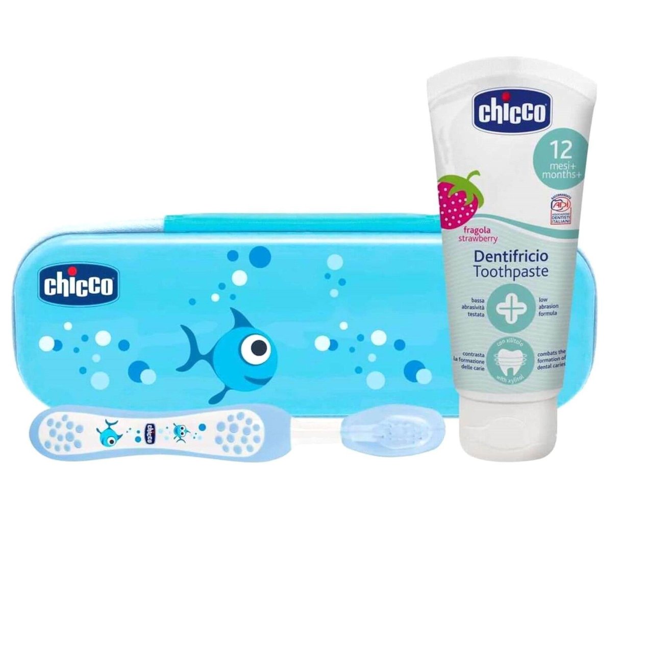 Chicco Diş Fırça Seti Mavi 69592