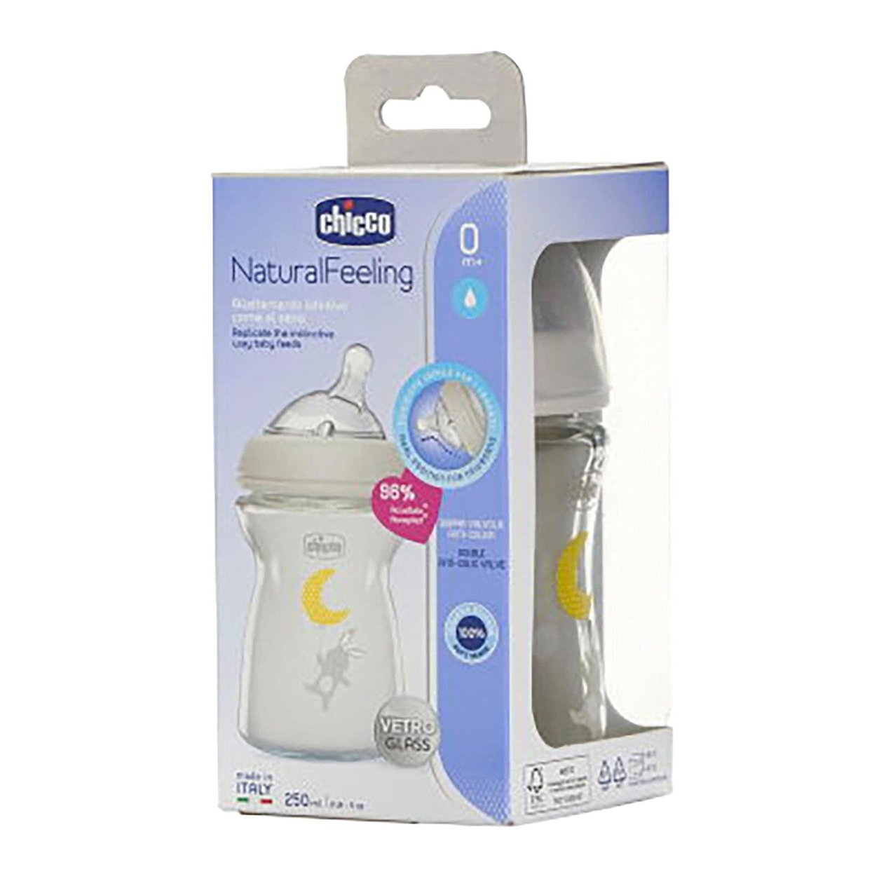 Chicco Natural Feeling Cam Biberon 0 Ay+ 250 ML 8122130