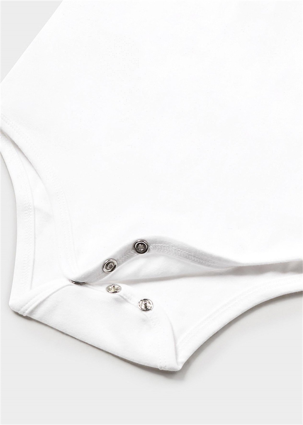 Mayoral Erkek Bebek Polo Yaka Body Beyaz 2183