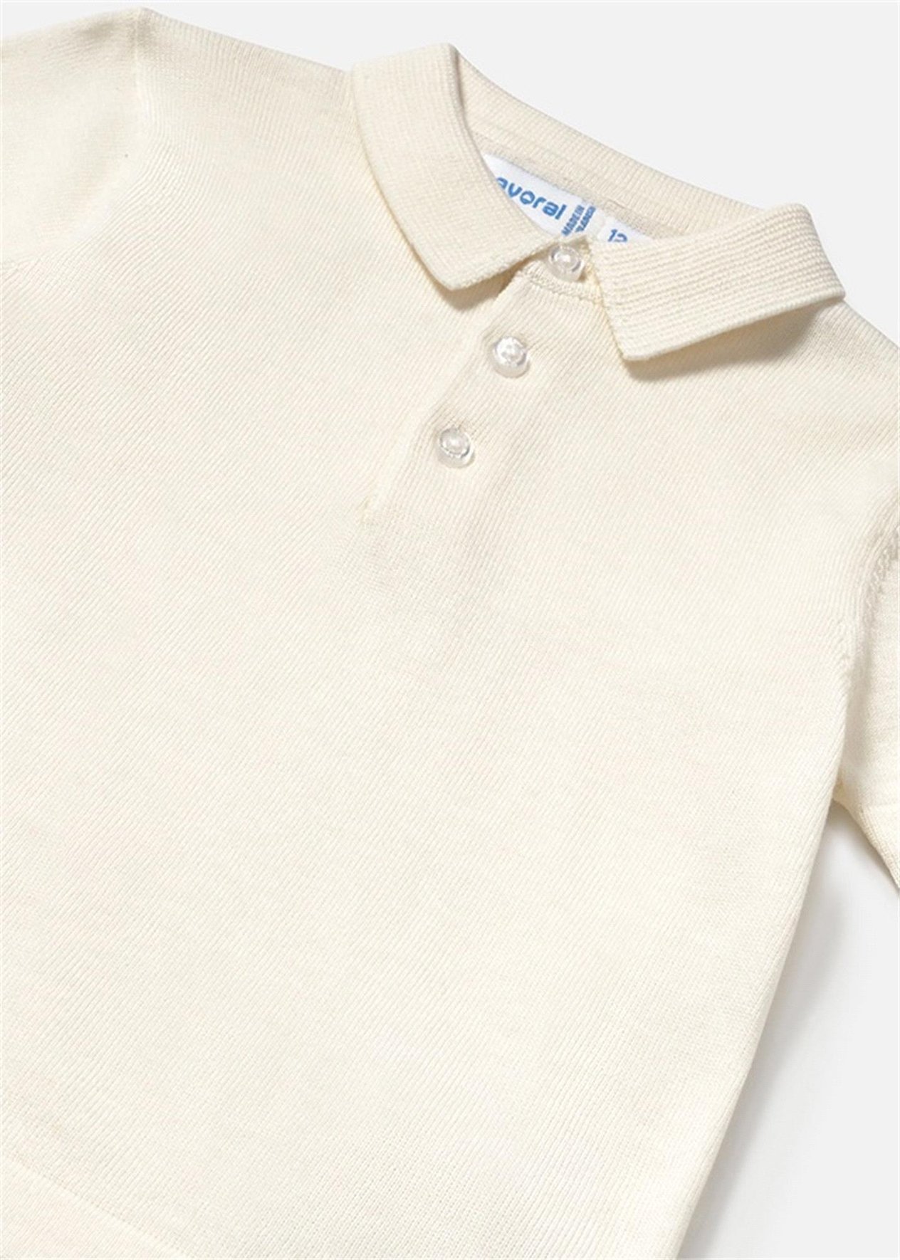 Mayoral Erkek Bebek Polo Yaka Tişört Ekru 1106