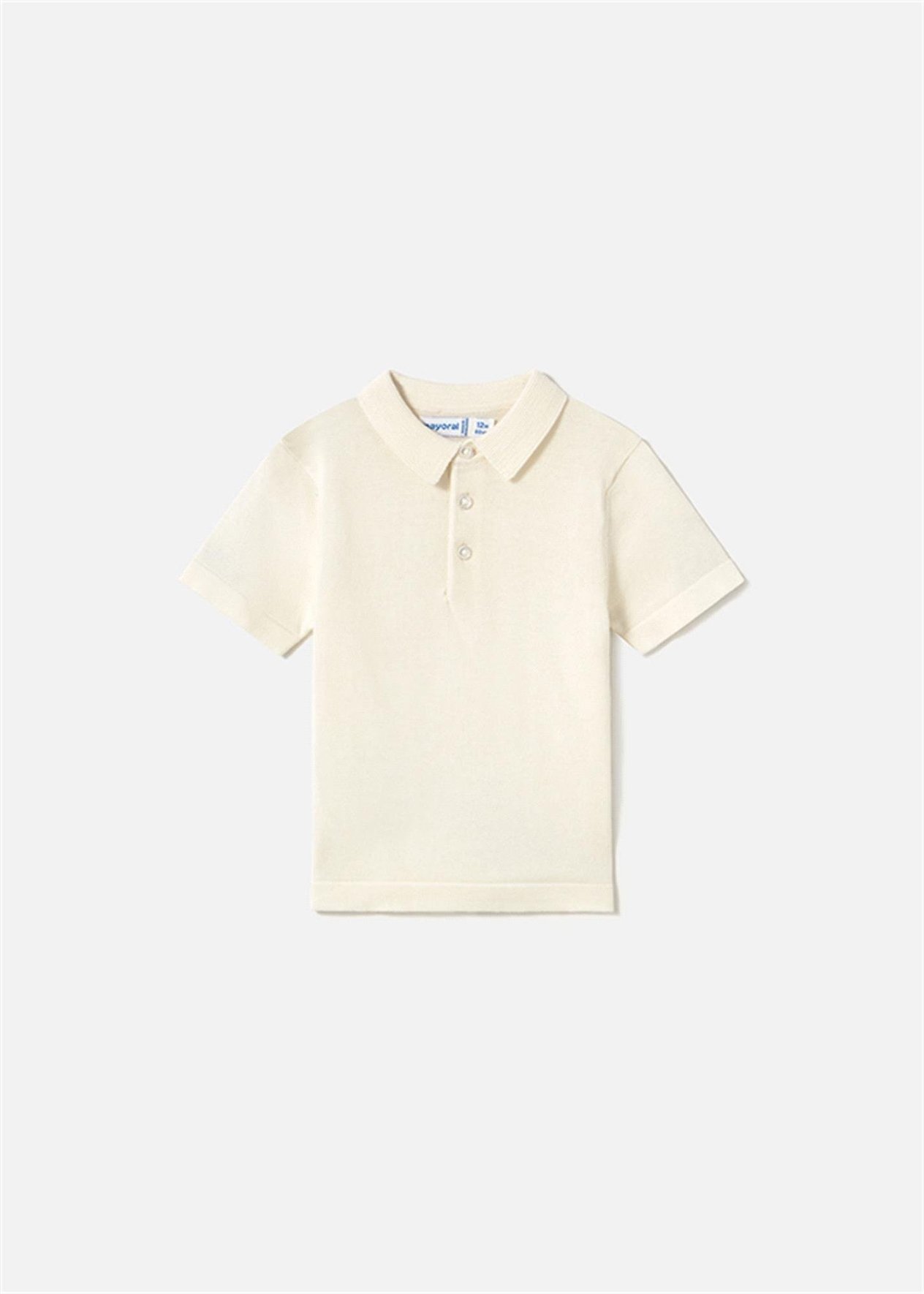 Mayoral Erkek Bebek Polo Yaka Tişört Ekru 1106