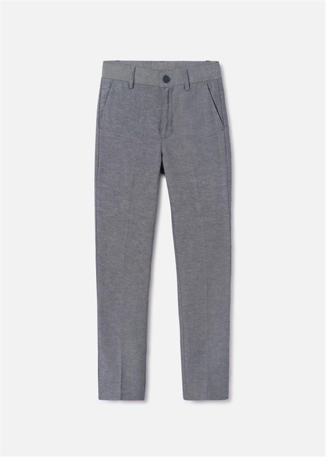 Mayoral Erkek Çocuk Chino Keten Pantolon Gri 6512