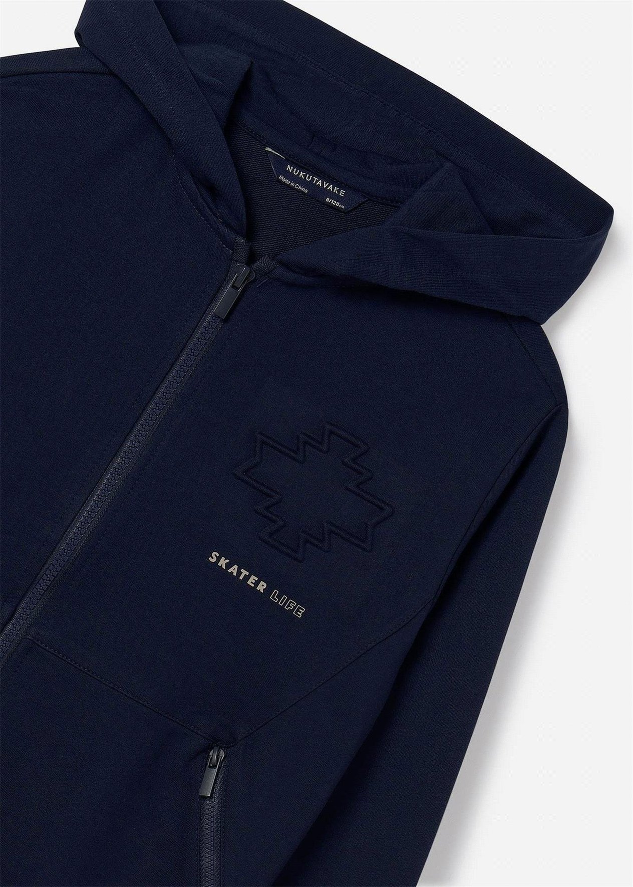 Mayoral Erkek Çocuk Fermuarlı Sweatshirt Lacivert 7463