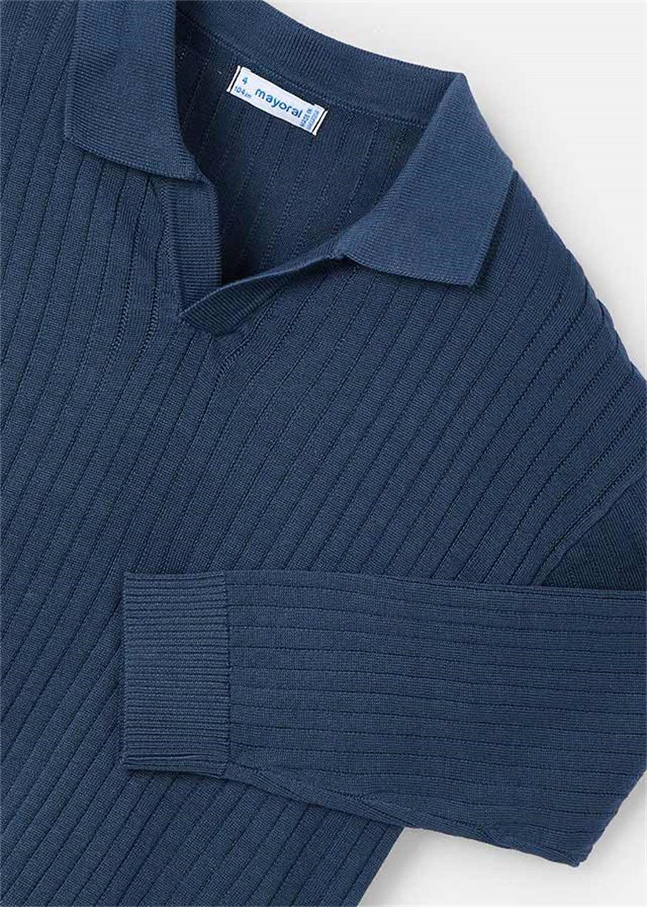 Mayoral Erkek Çocuk Polo Yaka Kazak Lacivert 3367