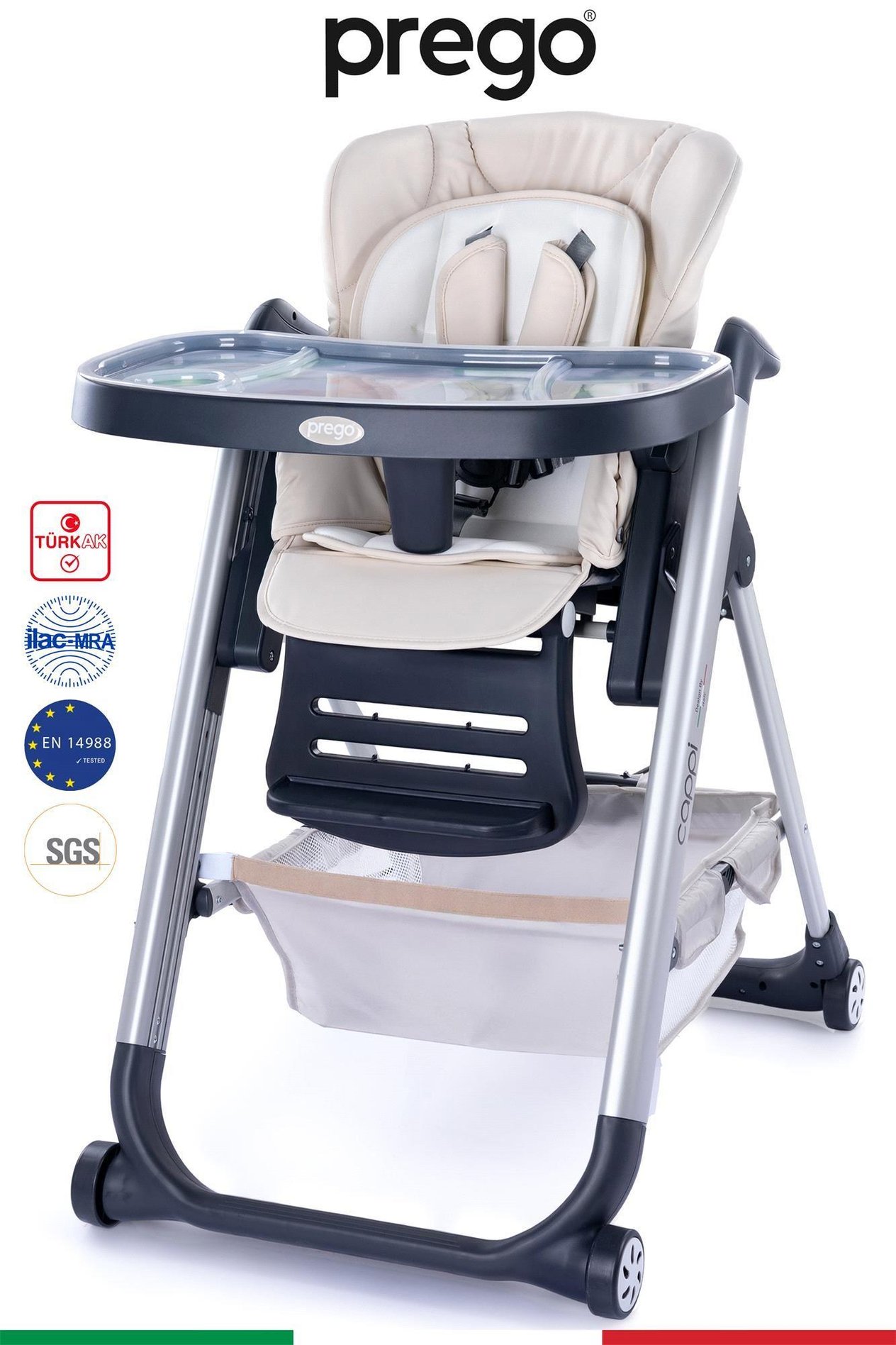 Prego Cappi Mama Sandalyesi Krem 3838