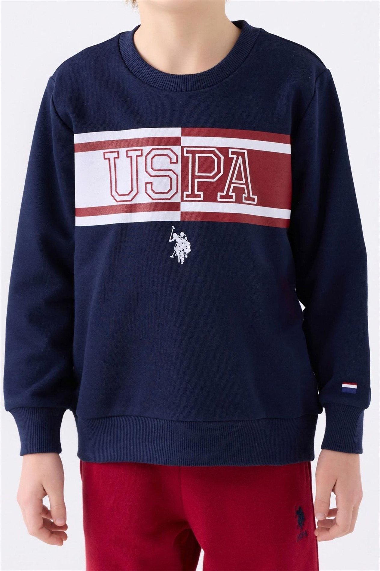 U.S. Polo Assn Erkek Çocuk Eşofman Takımı Lacivert US1900-4