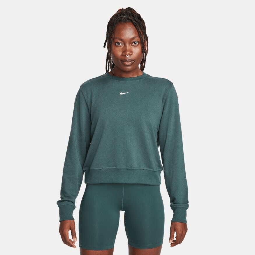 Nike Dri-FIT One Kadın Bisiklet Yaka Fransız Havlu Kumaşı Kazak