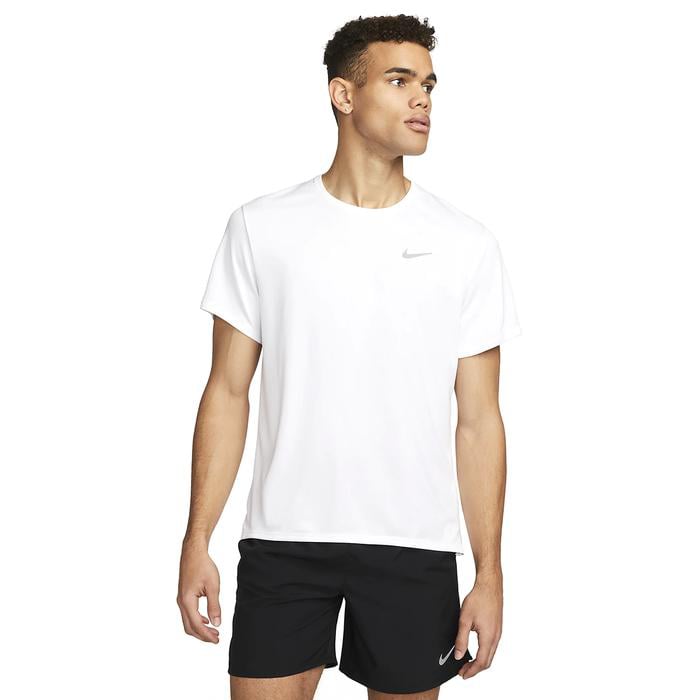 Nike Dri-Fit Uv Miler Ss Erkek  Koşu T-Shirt