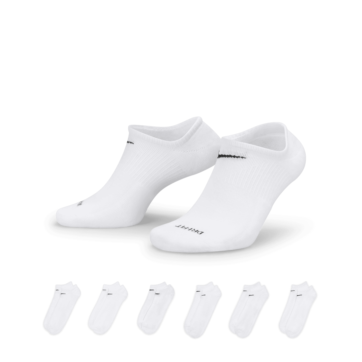 Nike Everyday Lightweight Training No-Show 6 Çift Çorap
