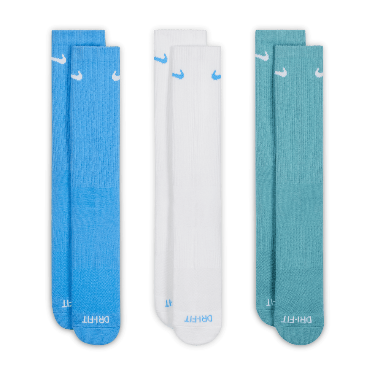 Nike Everyday Plus Cushioned Crew Antrenman Çorabı 3'lü Set