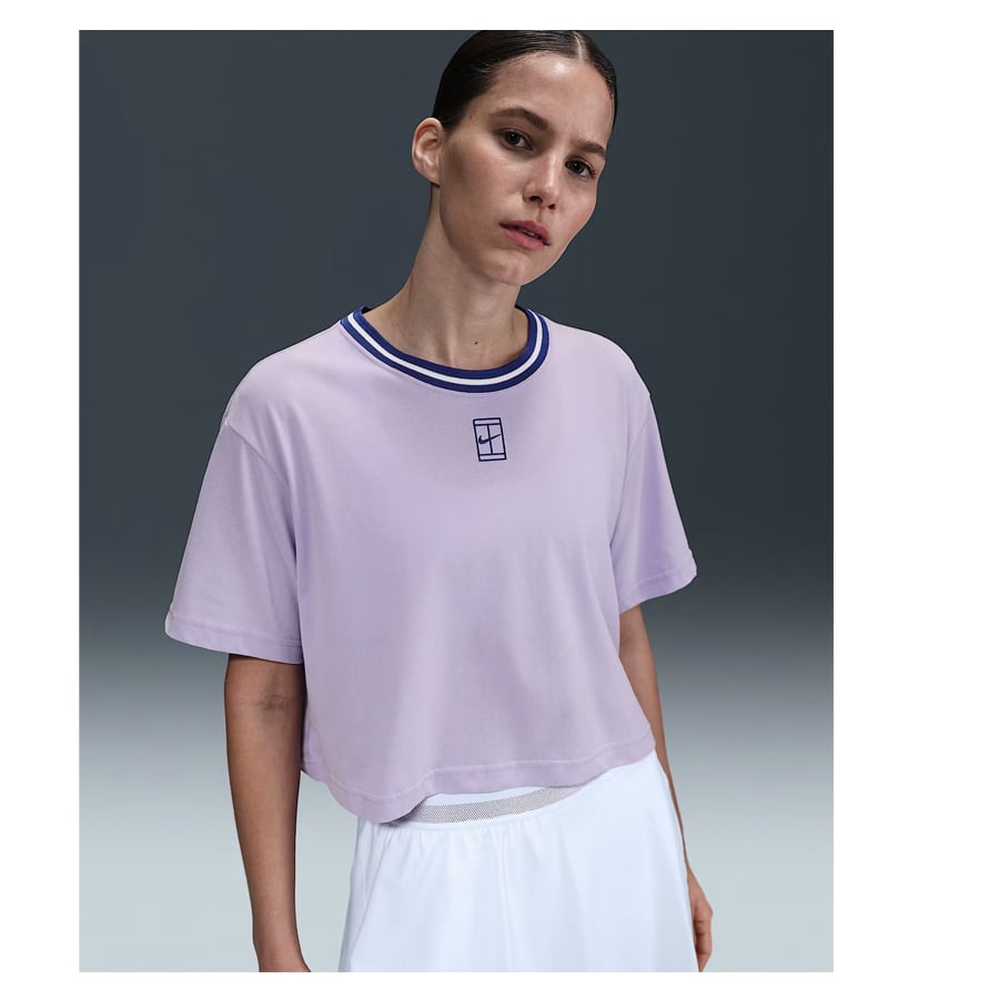 Nike Heritage Dri-FIT Kısa Kollu Crop Kadın Tişörtü