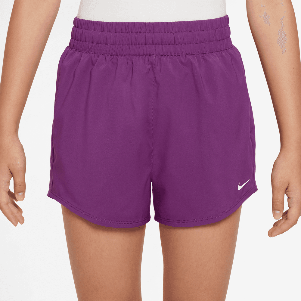 Nike One Dri-FIT Yüksek Belli Dokuma Genç  Kız  Çocuk  Antrenman Şortu