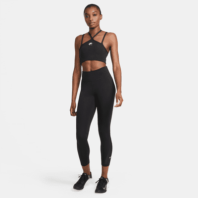 Nike One Normal Belli 7/8 File Panelli Kadın Taytı