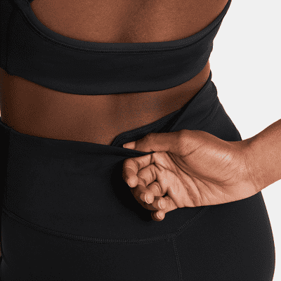 Nike One Normal Belli 7/8 File Panelli Kadın Taytı