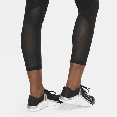 Nike One Normal Belli 7/8 File Panelli Kadın Taytı