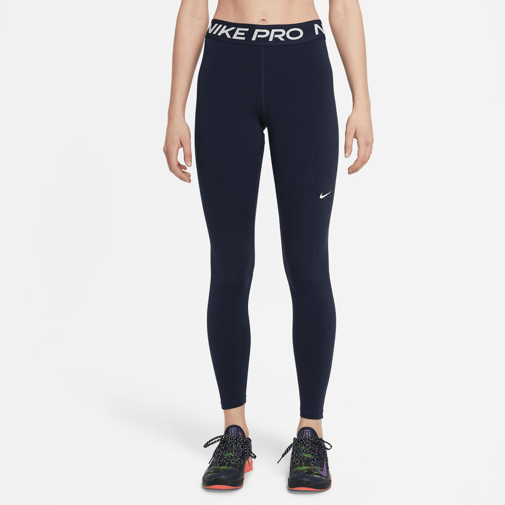 Nike Pro 365 Women's Mid-Rise Mesh-Paneled Leggings