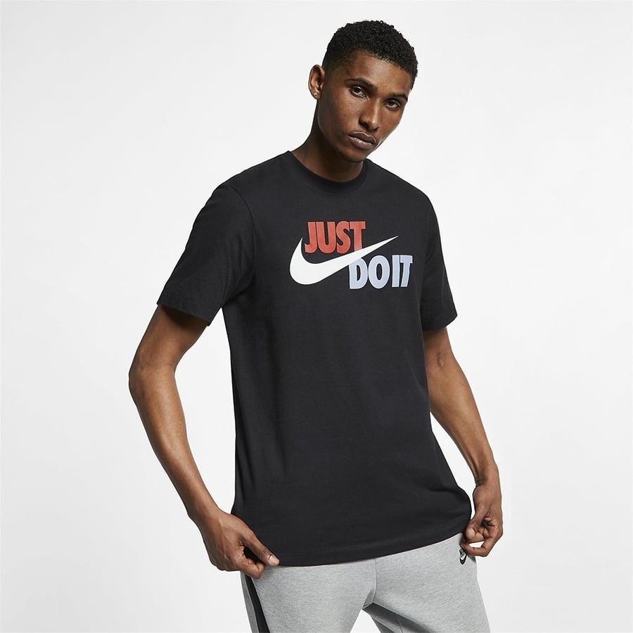 Nike Swoosh Just Do It Erkek Tişört