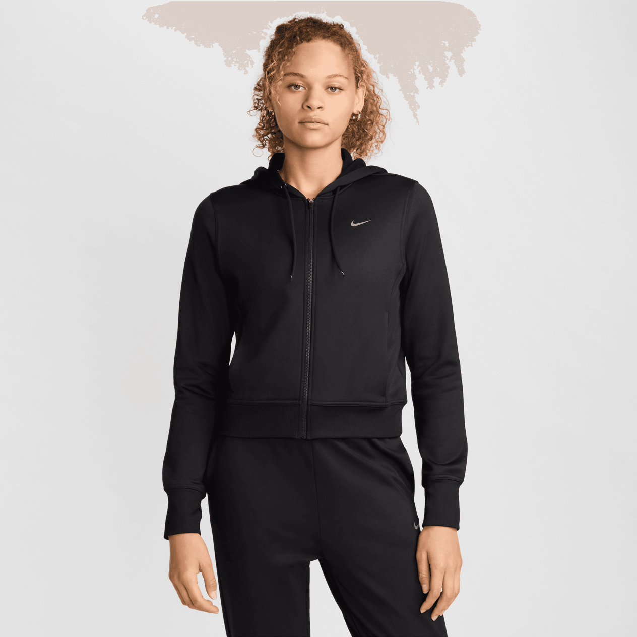 Nike Therma-FIT One Tam Boy Fermuarlı Kadın Kapüşonlu Üst