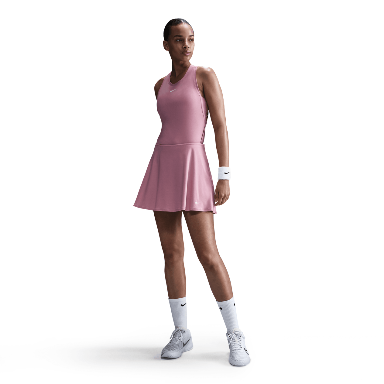 Nike Victory Dri-FIT Normal Belli Fırfırlı Kadın Eteği