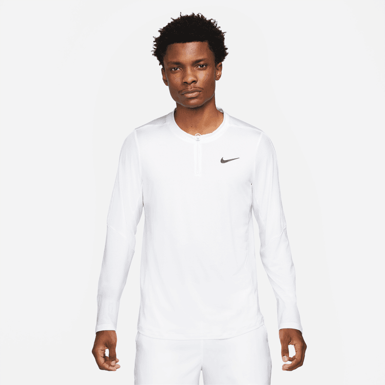 NikeCourt Dri-FIT Advantage  Yarım Fermuarlı Erkek Tenis Üstü