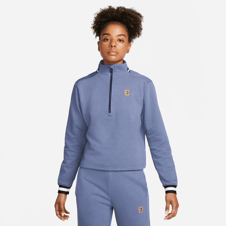 NikeCourt Dri-FIT Heritage Fransız Havlu Kadın Tenis Üstü