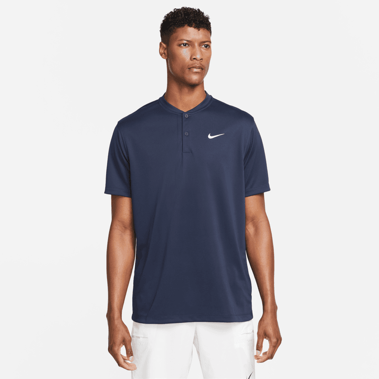 NikeCourt Dri-FIT Polo Blade Solid Erkek Polo Yaka Tişört