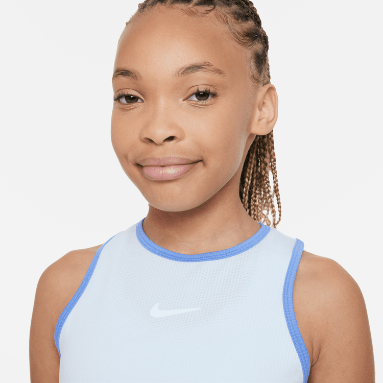 NikeCourt Dri-FIT Victory Genç Kız Çocuk Tenis Üstü