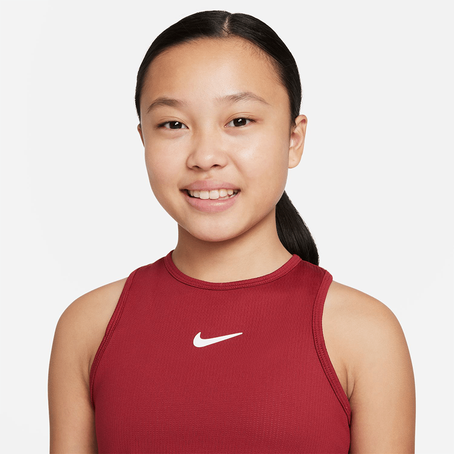 NikeCourt Dri-FIT Victory Genç Kız Çocuk Tenis Üstü