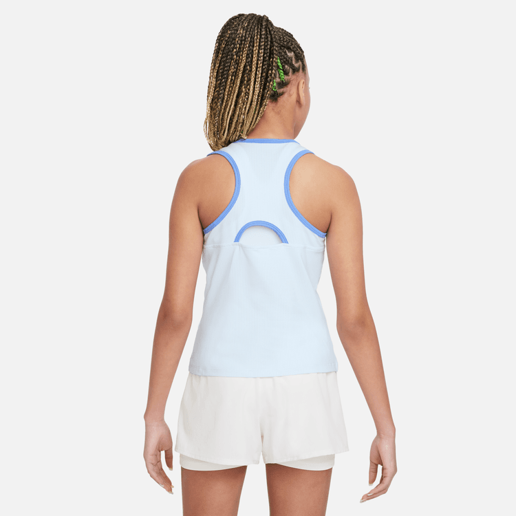 NikeCourt Dri-FIT Victory Genç Kız Çocuk Tenis Üstü