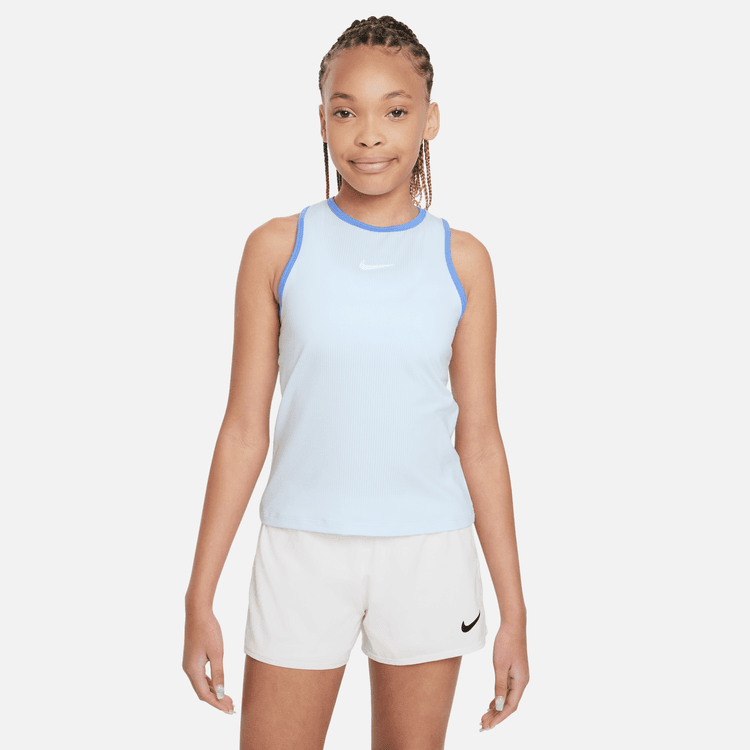 NikeCourt Dri-FIT Victory Genç Kız Çocuk Tenis Üstü