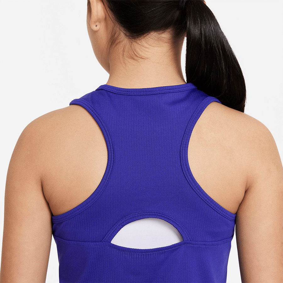 NikeCourt Dri-FIT Victory Genç Kız Çocuk Tenis Üstü