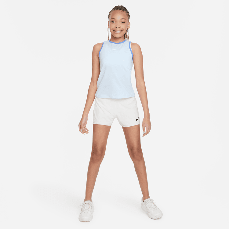 NikeCourt Dri-FIT Victory Genç Kız Çocuk Tenis Üstü