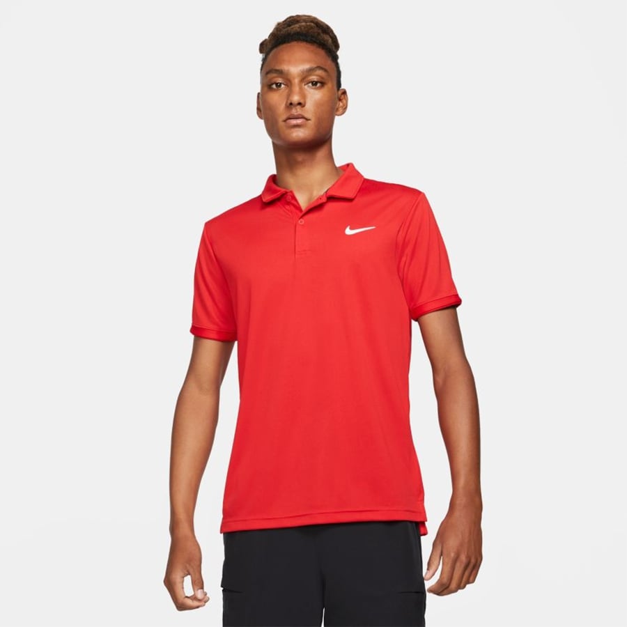 NikeCourt Dri-FIT Victory Polo Yaka Erkek Tenis Tişörtü