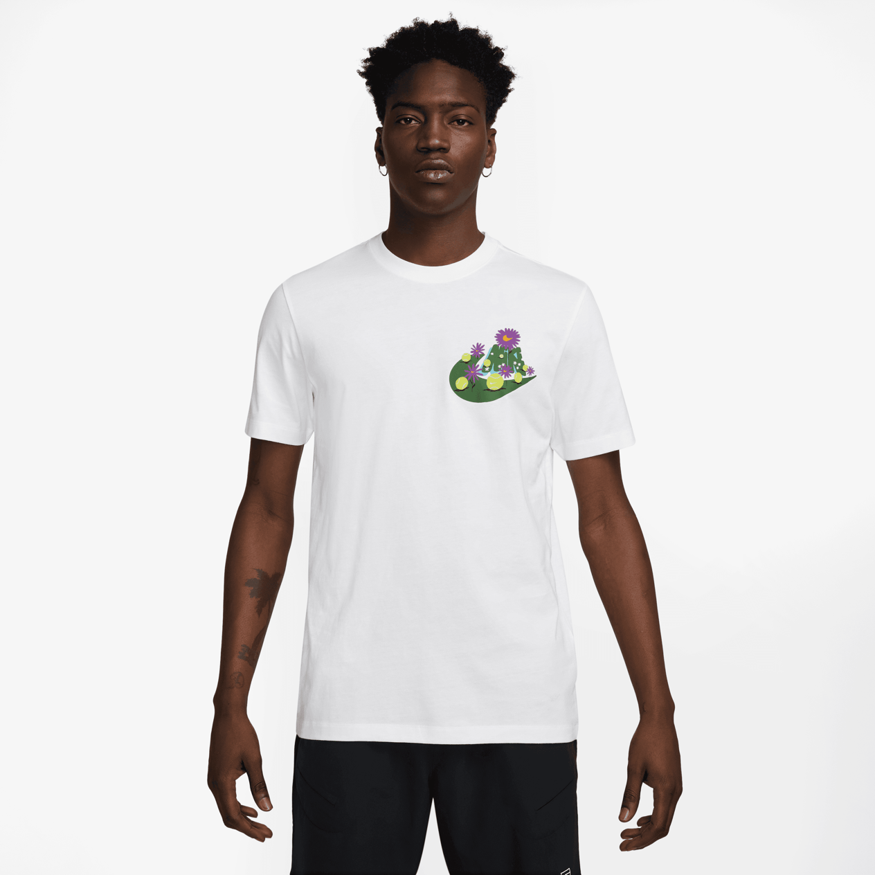 NikeCourt Erkek Tenis Tişörtü