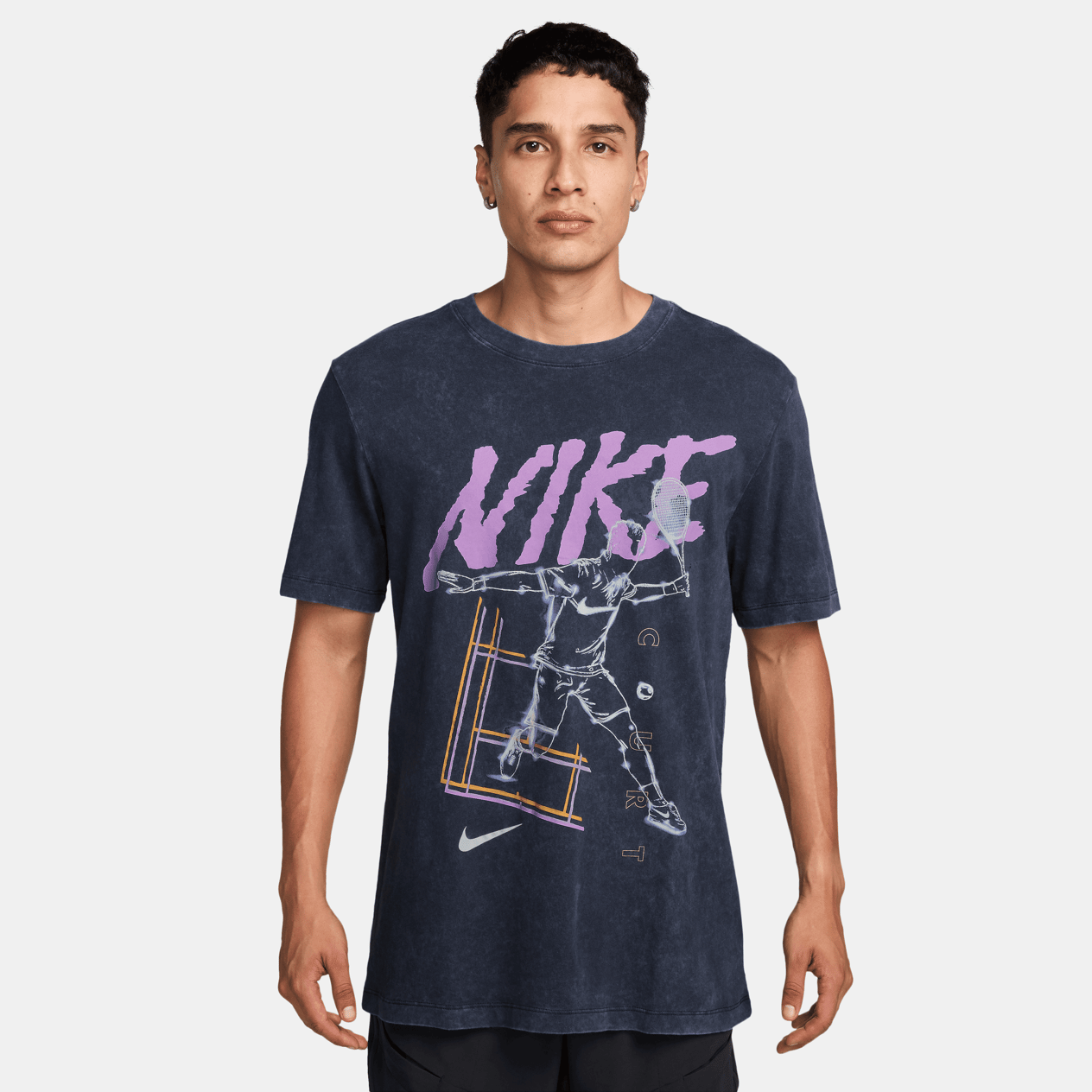 NikeCourt Erkek Tenis Tişörtü